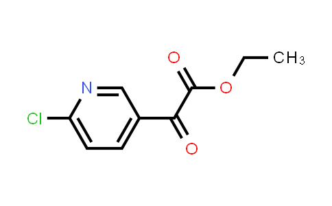 CAS No. 902837-55-2, Ethyl 2-(6-chloropyridin-3-yl)-2-oxoacetate