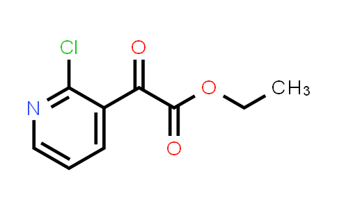 CAS No. 902837-56-3, Ethyl 2-(2-chloropyridin-3-yl)-2-oxoacetate