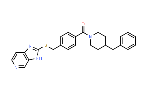 902922-81-0 | Methanone, [4-[(3H-imidazo[4,5-c]pyridin-2-ylthio)methyl]phenyl][4-(phenylmethyl)-1-piperidinyl]-
