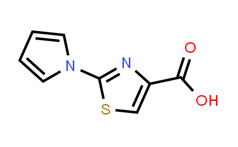 CAS No. 903173-81-9, 2-(1H-Pyrrol-1-yl)-1,3-thiazole-4-carboxylic acid