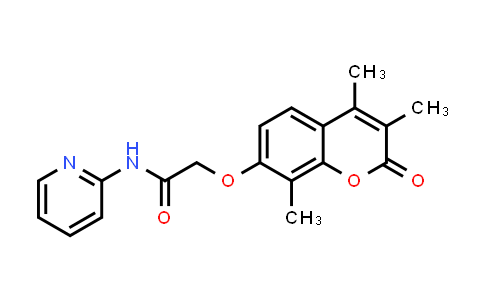 MC578794 | 903198-05-0 | N-(Pyridin-2-yl)-2-((3,4,8-trimethyl-2-oxo-2H-chromen-7-yl)oxy)acetamide