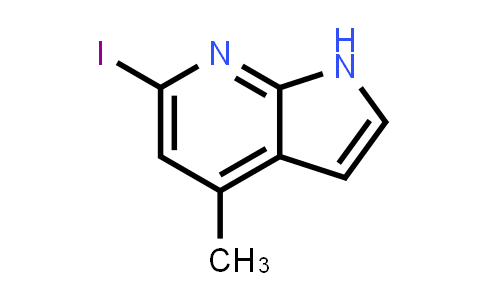 CAS No. 90321-93-0, 1H-Pyrrolo[2,3-b]pyridine, 6-iodo-4-methyl-