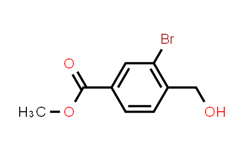 CAS No. 90326-62-8, Methyl 3-bromo-4-(hydroxymethyl)benzoate