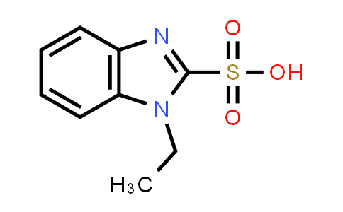 CAS No. 90331-19-4, 1-Ethyl-1H-benzoimidazole-2-sulfonic acid