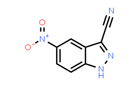 CAS No. 90348-29-1, 5-Nitro-1H-indazole-3-carbonitrile