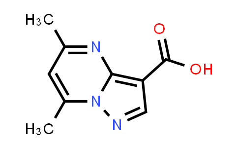 CAS No. 90349-23-8, 5,7-Dimethylpyrazolo[1,5-a]pyrimidine-3-carboxylic acid