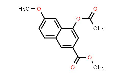 MC578825 | 90381-47-8 | 2-Naphthalenecarboxylic acid, 4-(acetyloxy)-6-methoxy-, methyl ester