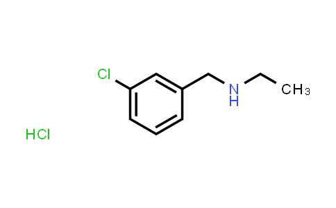 CAS No. 90389-47-2, N-(3-Chlorobenzyl)ethanamine hydrochloride
