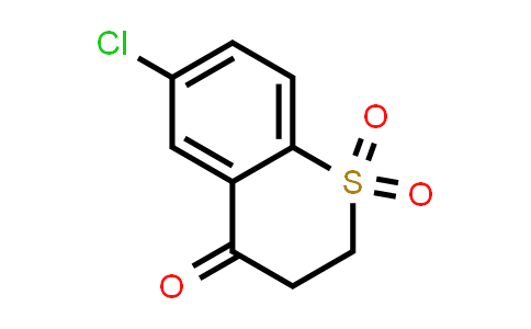 CAS No. 90396-06-8, 6-Chlorothiochroman-4-one 1,1-dioxide