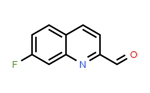 CAS No. 904369-25-1, 7-Fluoroquinoline-2-carbaldehyde