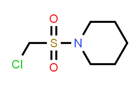 CAS No. 90445-23-1, 1-((Chloromethyl)sulfonyl)piperidine