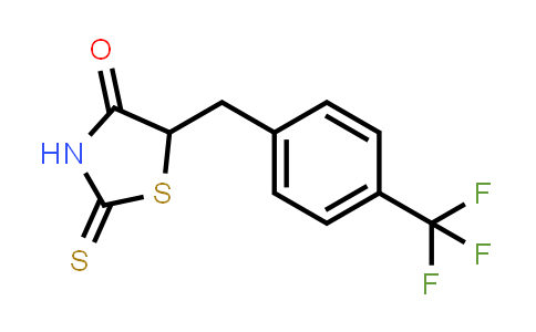 CAS No. 905267-14-3, 2-Thioxo-5-(4-(trifluoromethyl)benzyl)thiazolidin-4-one