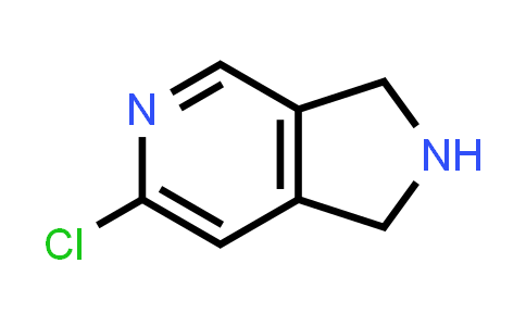 CAS No. 905273-90-7, 6-Chloro-1H,2H,3H-pyrrolo[3,4-c]pyridine