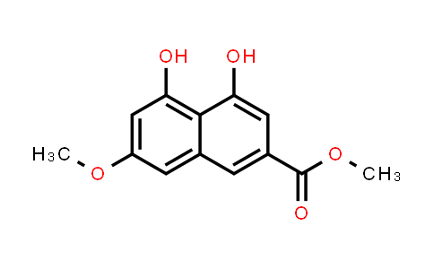 CAS No. 90539-46-1, 2-Naphthalenecarboxylic acid, 4,5-dihydroxy-7-methoxy-, methyl ester