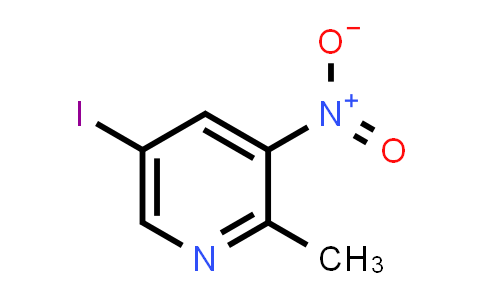 CAS No. 905439-49-8, 5-Iodo-2-methyl-3-nitropyridine