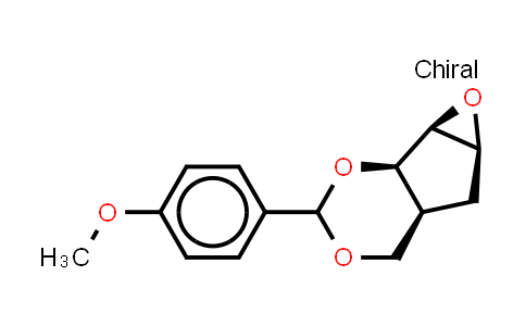 CAS No. 905580-85-0, Oxireno[4,5]cyclopenta[1,2-d][1,3]dioxin, hexahydro-3-(4-methoxyphenyl)-, (1aS,1bR,5aS,6aS)-