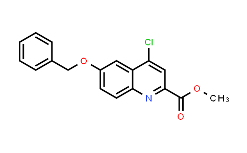 CAS No. 905807-66-1, Methyl 6-(benzyloxy)-4-chloroquinoline-2-carboxylate