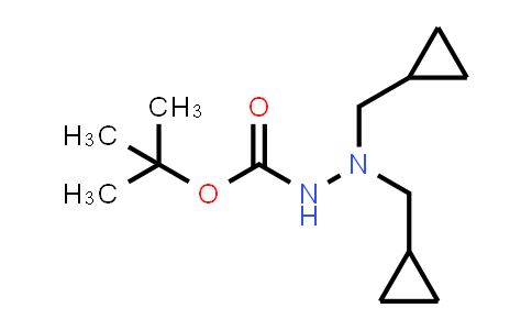 CAS No. 905929-92-2, tert-Butyl 2,2-bis(cyclopropylmethyl)hydrazinecarboxylate