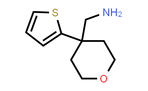 CAS No. 906422-74-0, (4-(Thiophen-2-yl)tetrahydro-2H-pyran-4-yl)methanamine