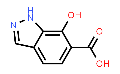 CAS No. 907190-32-3, 7-Hydroxy-1H-indazole-6-carboxylic acid
