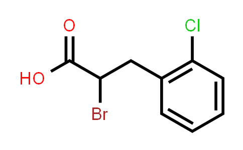CAS No. 90725-44-3, 2-Bromo-3-(2-chlorophenyl)propanoic acid