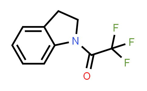 CAS No. 90732-28-8, 1-(2,3-Dihydroindol-1-yl)-2,2,2-trifluoroethanone
