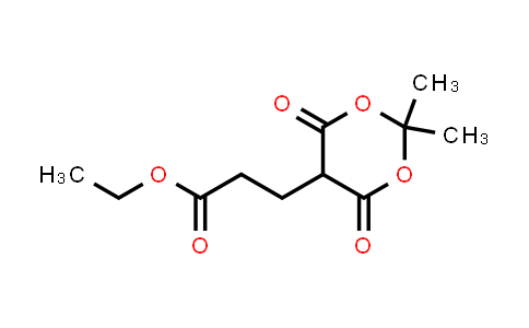 CAS No. 90734-80-8, Ethyl 3-(2,2-dimethyl-4,6-dioxo-1,3-dioxan-5-yl)propanoate