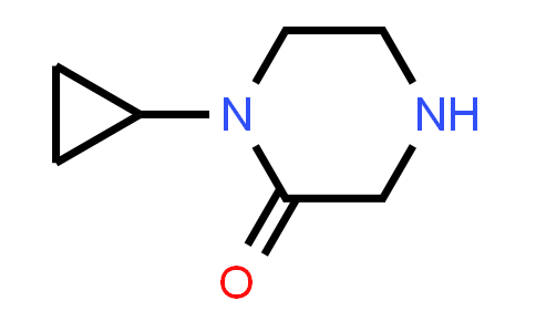 CAS No. 907972-23-0, 1-Cyclopropylpiperazin-2-one