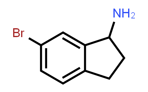 CAS No. 907973-36-8, 6-Bromo-2,3-dihydro-1H-inden-1-amine