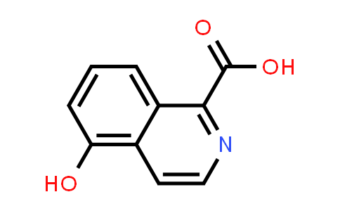 CAS No. 90800-37-6, 5-Hydroxyisoquinoline-1-carboxylic acid