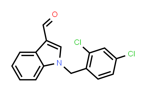 CAS No. 90815-03-5, 1-(2,4-Dichlorobenzyl)-1h-indole-3-carbaldehyde