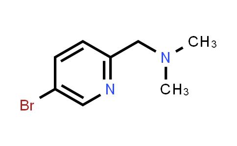 CAS No. 908271-69-2, [(5-Bromopyridin-2-yl)methyl]dimethylamine