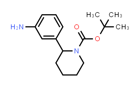 CAS No. 908334-27-0, tert-Butyl 2-(3-aminophenyl)piperidine-1-carboxylate