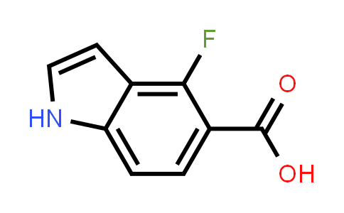 CAS No. 908600-72-6, 4-Fluoro-1H-indole-5-carboxylic acid