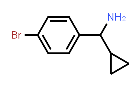 CAS No. 90868-92-1, (4-Bromophenyl)(cyclopropyl)methanamine