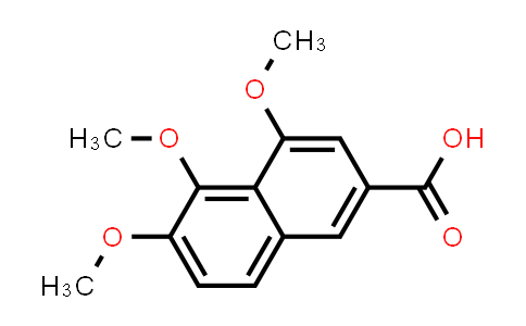 CAS No. 909130-14-9, 2-Naphthalenecarboxylic acid, 4,5,6-trimethoxy-