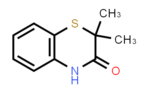 CAS No. 90921-53-2, 2,2-Dimethyl-2H-benzo[b][1,4]thiazin-3(4H)-one
