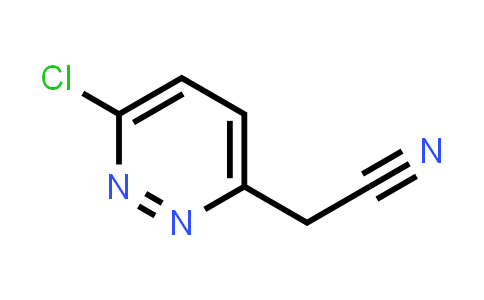 CAS No. 909401-21-4, 2-(6-Chloropyridazin-3-yl)acetonitrile