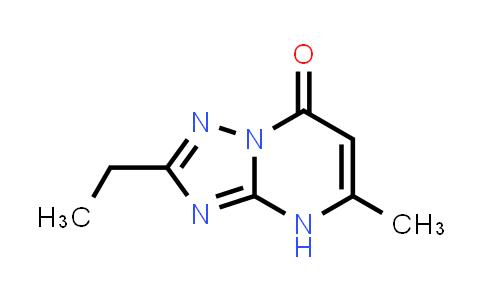 CAS No. 90953-10-9, 2-Ethyl-5-methyl-[1,2,4]triazolo[1,5-a]pyrimidin-7(4H)-one