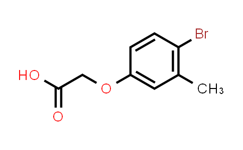 CAS No. 90971-89-4, (4-Bromo-3-methylphenoxy)acetic acid