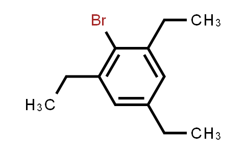 CAS No. 91-06-5, 1,3,5-Triethyl-2-bromobenzene