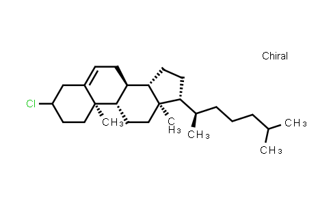 CAS No. 910-31-6, (8S,9S,10R,13R,14S,17R)-3-Chloro-10,13-dimethyl-17-((R)-6-methylheptan-2-yl)-2,3,4,7,8,9,10,11,12,13,14,15,16,17-tetradecahydro-1H-cyclopenta[a]phenanthrene