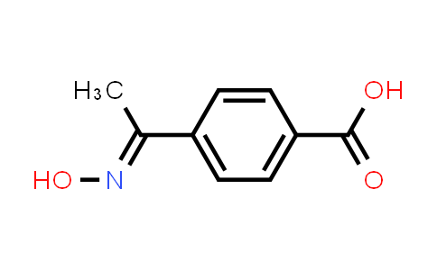 CAS No. 91004-29-4, Benzoic acid, 4-[1-(hydroxyimino)ethyl]-