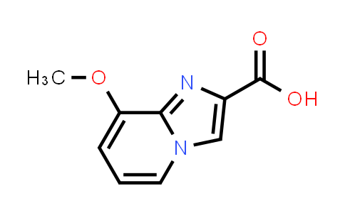 CAS No. 910122-85-9, 8-Methoxyimidazo[1,2-a]pyridine-2-carboxylic acid