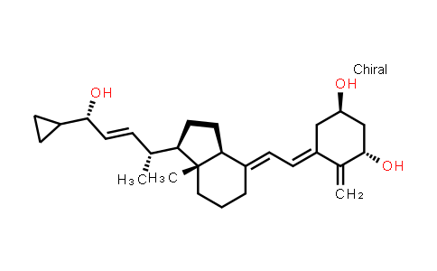 CAS No. 910133-70-9, (1R,3S,E)-5-((E)-2-((1R,3aS,7aR)-1-((2R,5S,E)-5-Cyclopropyl-5-hydroxypent-3-en-2-yl)-7a-methylhexahydro-1H-inden-4(2H)-ylidene)ethylidene)-4-methylenecyclohexane-1,3-diol