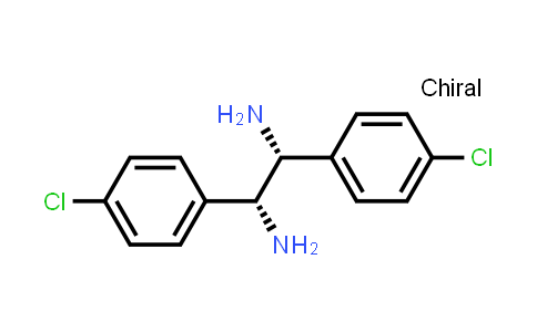 CAS No. 91044-20-1, 1,2-Ethanediamine, 1,2-bis(4-chlorophenyl)-, (1R,2R)-rel-