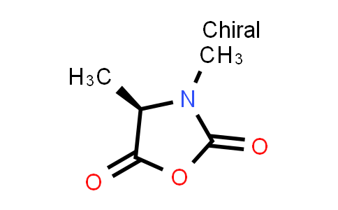 CAS No. 91049-52-4, (4R)-3,4-Dimethyl-1,3-oxazolidine-2,5-dione