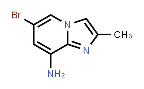 CAS No. 910777-49-0, 6-Bromo-2-methylimidazo[1,2-a]pyridin-8-amine