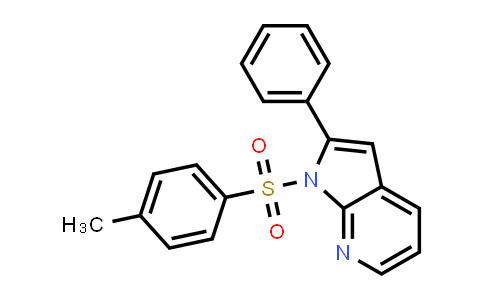 CAS No. 910896-40-1, 1H-Pyrrolo[2,3-b]pyridine, 1-[(4-methylphenyl)sulfonyl]-2-phenyl-