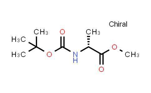 CAS No. 91103-47-8, (R)-Methyl 2-((tert-butoxycarbonyl)amino)propanoate
